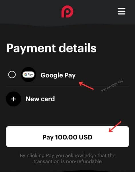 Click pay