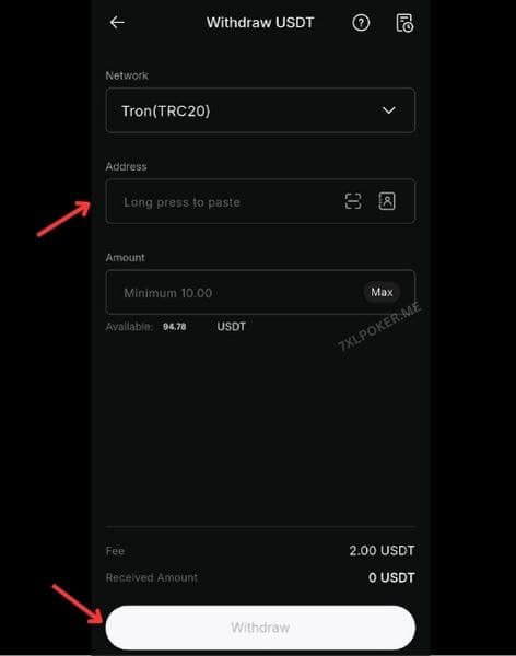 Finish Transaction